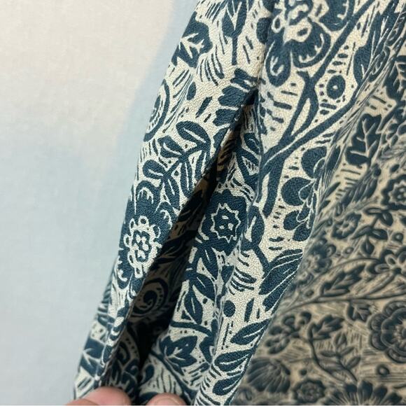 Seasalt Quay Cellars Dress, Blue/Cream Pattern, Pockets, Worn Little,size 14 VGC - Picture 8 of 10